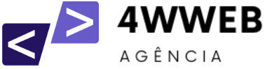 logo agência 4wweb horizontal